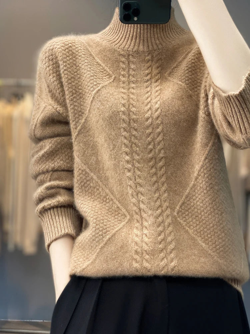 Whisper Cashmere Turtleneck