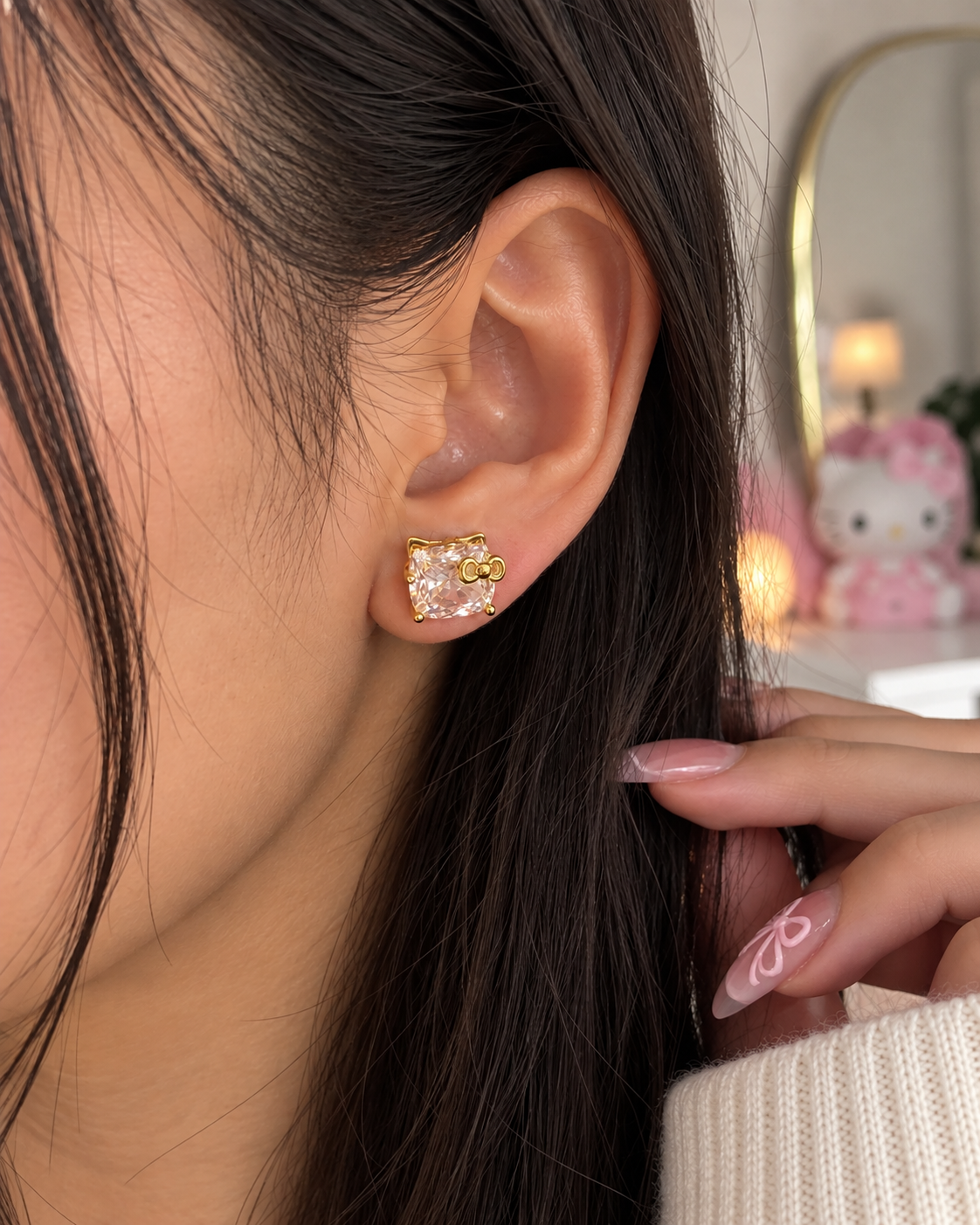 Hello Kitty Earings
