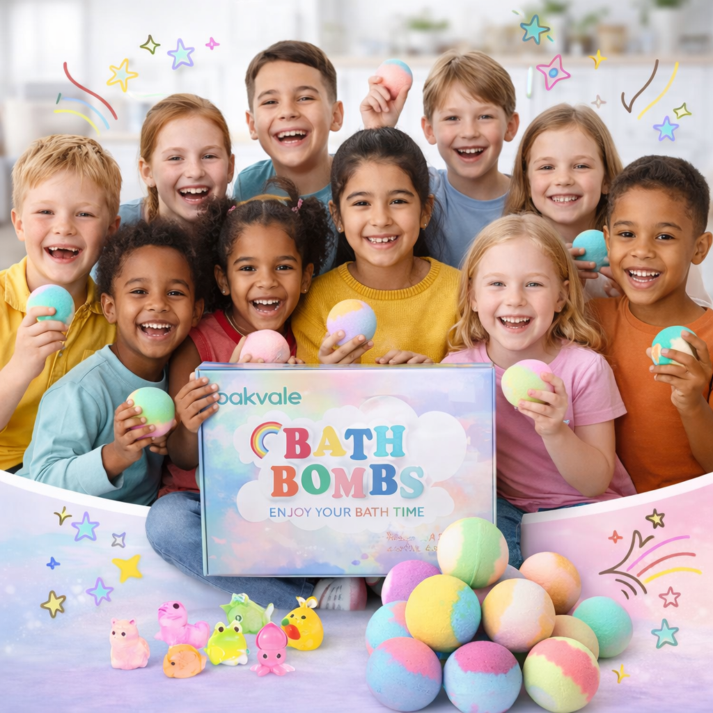 The Oakvale™ Bath Bombs for Kids