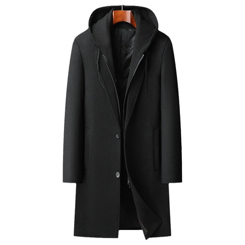 Bravura Mens Wool Coat - Kamoori