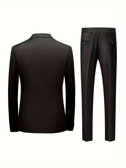 MasonGent 2-Piece Men's Suit Set - Kamoori
