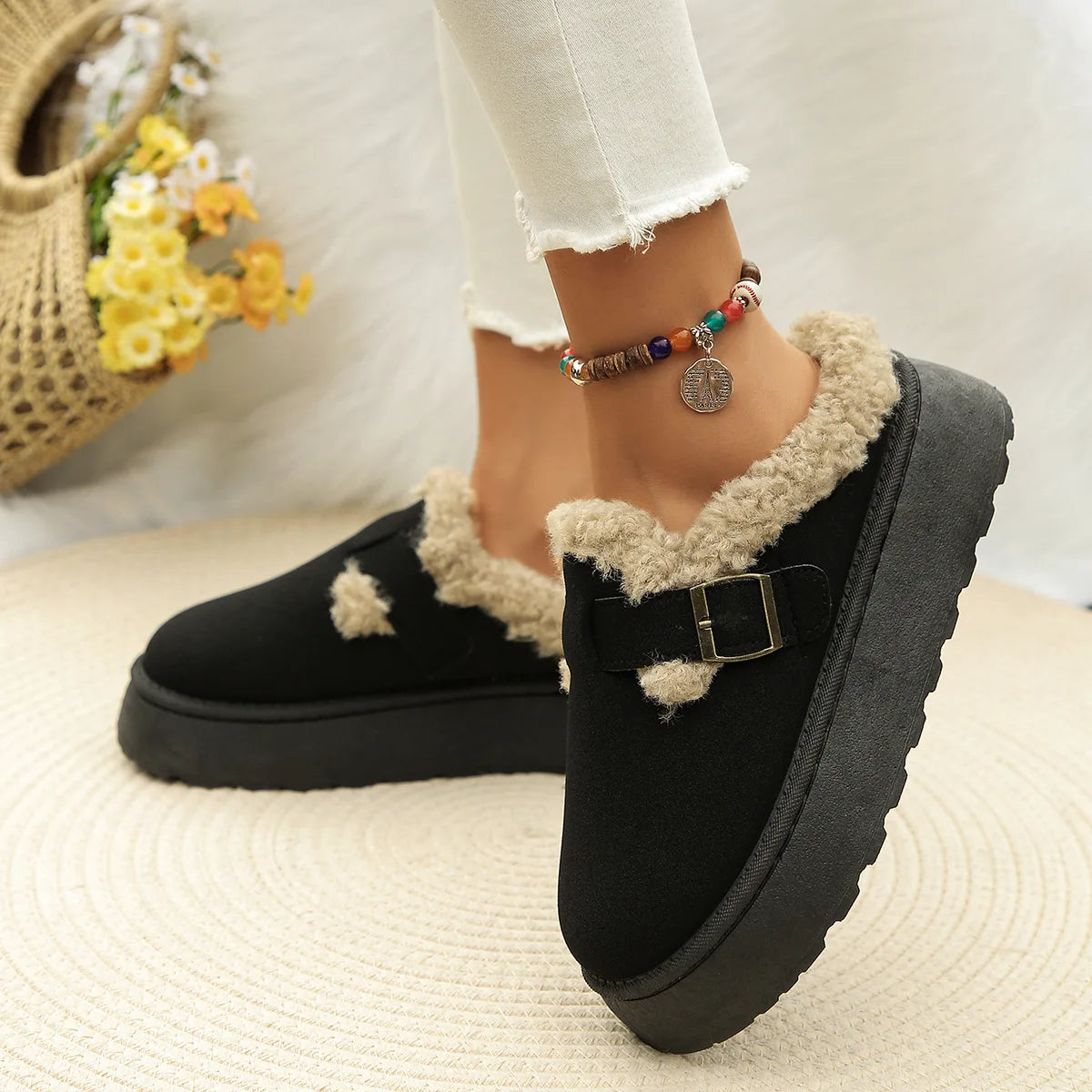Velvet Comfort Slippers