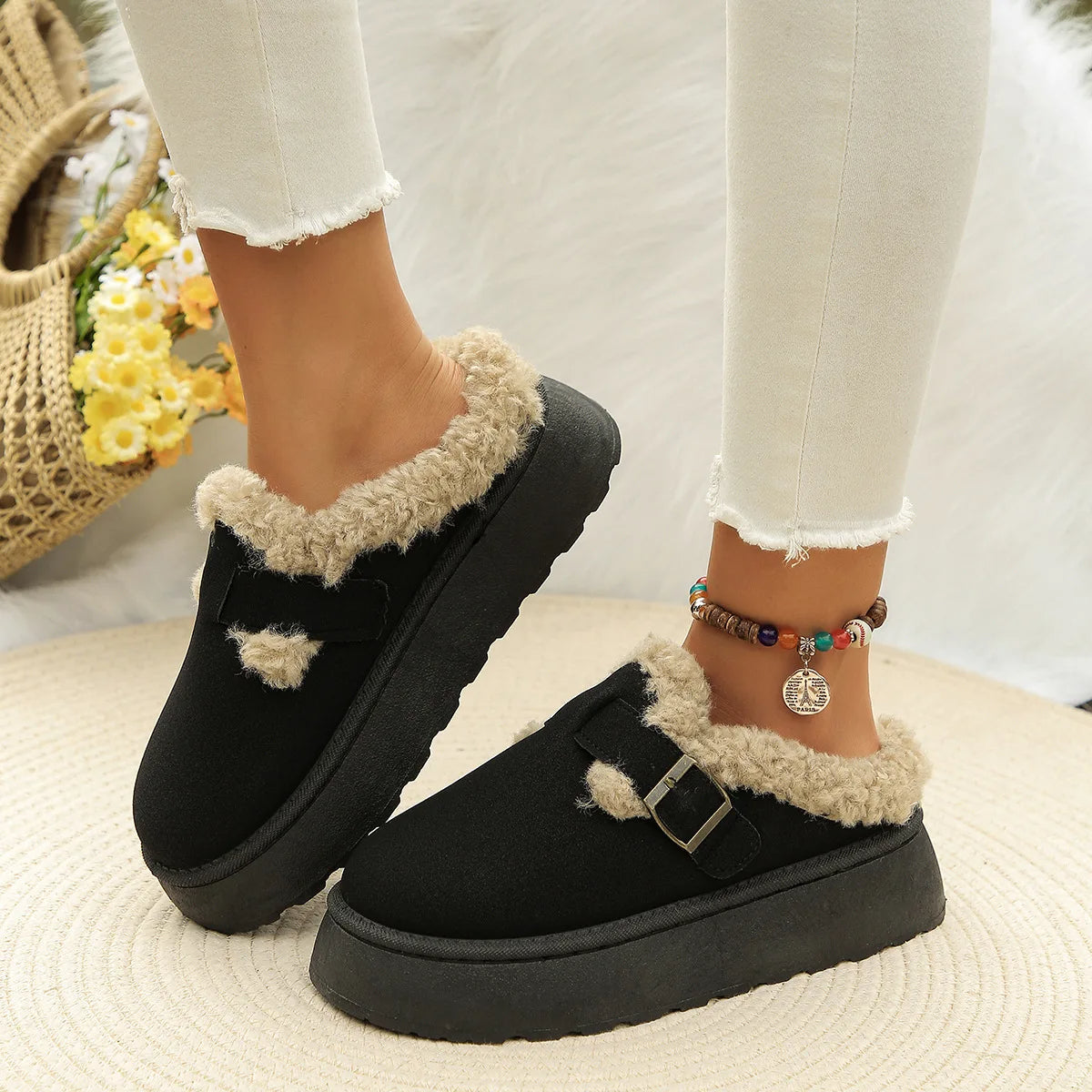 Velvet Comfort Slippers