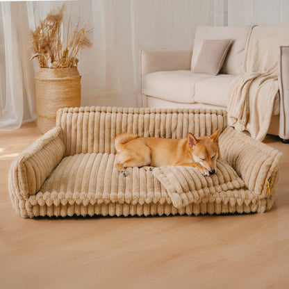Large Washable Fluffy Orthopedic Soft Dog Sofa Pillow
