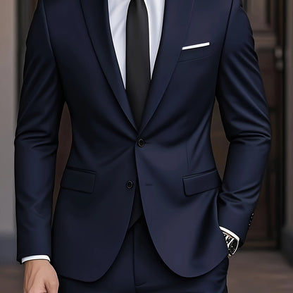 MasonGent 2-Piece Men's Suit Set - Kamoori