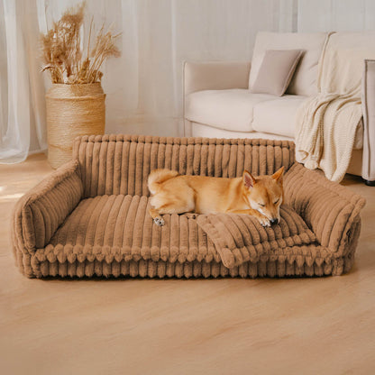 Large Washable Fluffy Orthopedic Soft Dog Sofa Pillow