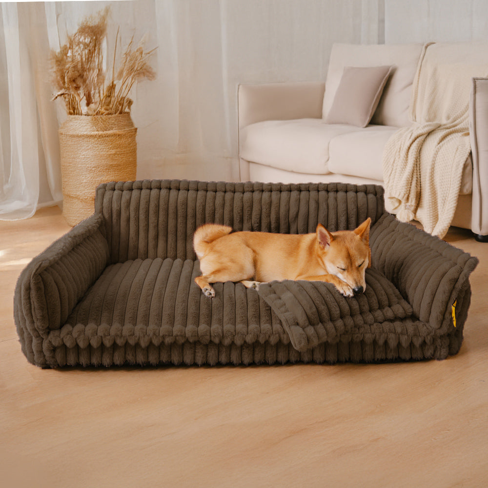 Large Washable Fluffy Orthopedic Soft Dog Sofa Pillow