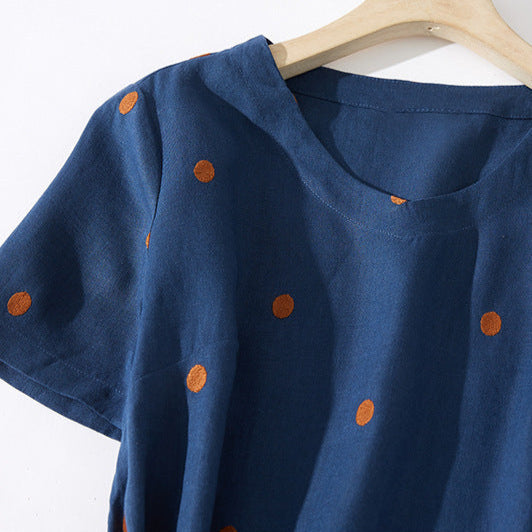 Isla Cotton Linen Dress