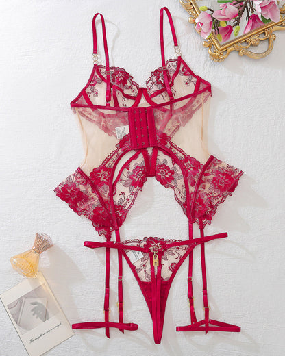 RaveStone Ashen Lace Bra Set