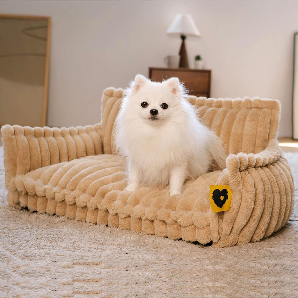 Large Washable Fluffy Orthopedic Soft Dog Sofa Pillow