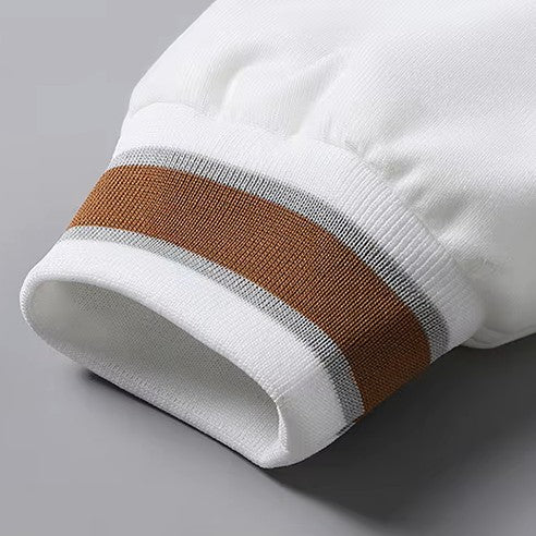 VALKON HOODED VARSITY JACKET