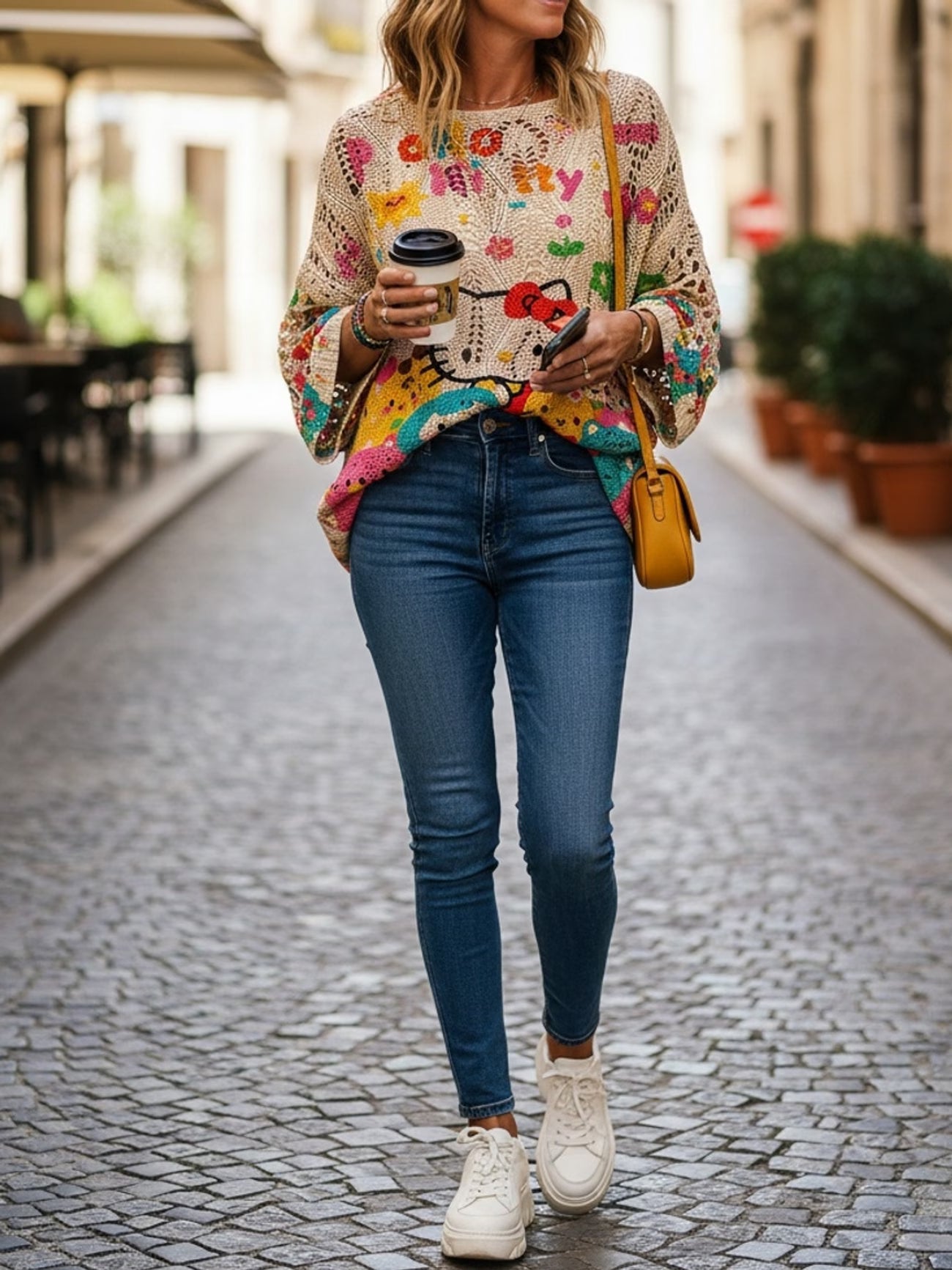 Hello Kitty Sleeve Sweater