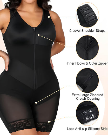 The Sandra Elastic Tummy Control Bodysuit