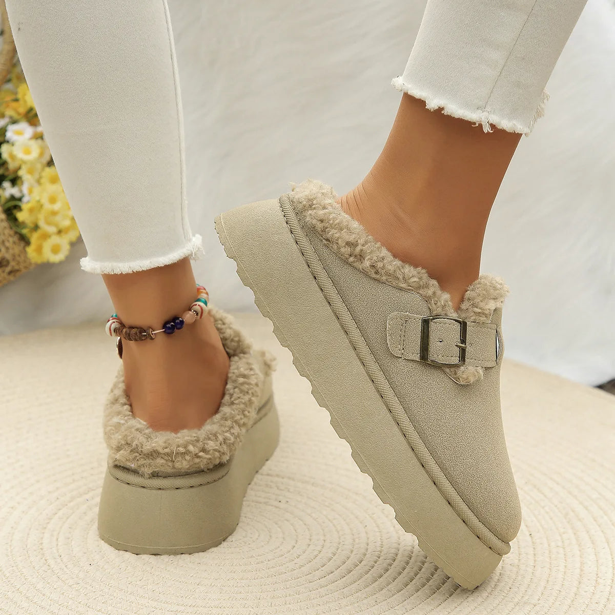 Velvet Comfort Slippers
