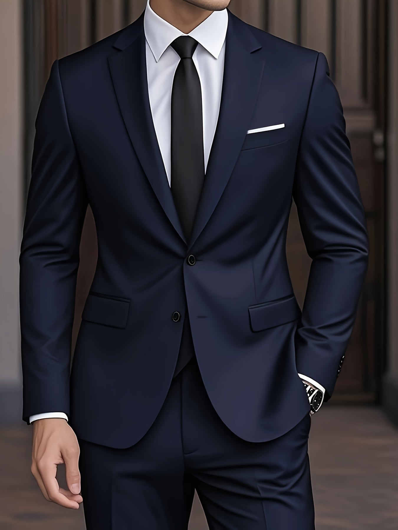 MasonGent 2-Piece Men's Suit Set - Kamoori