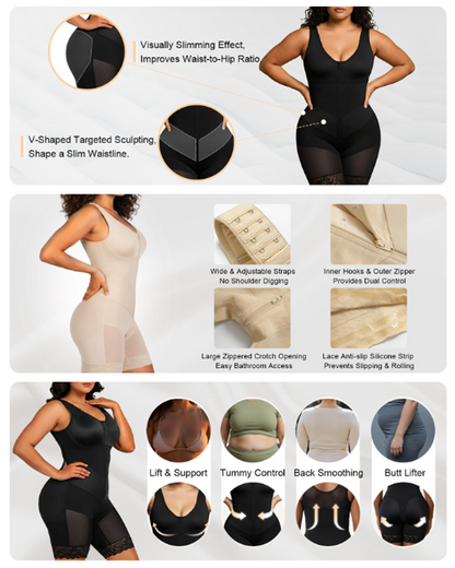 The Sandra Elastic Tummy Control Bodysuit