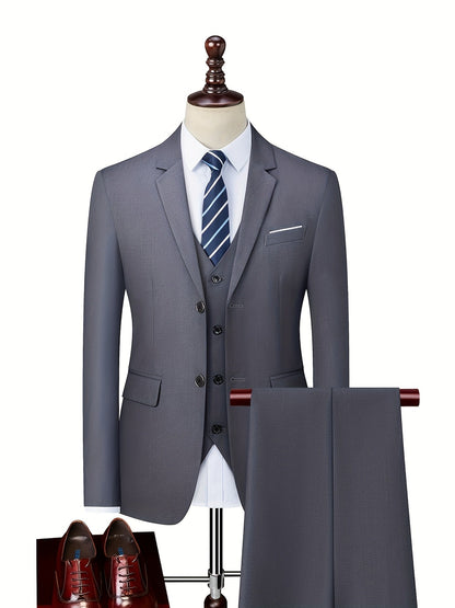 MasonGent 2-Piece Men's Suit Set - Kamoori