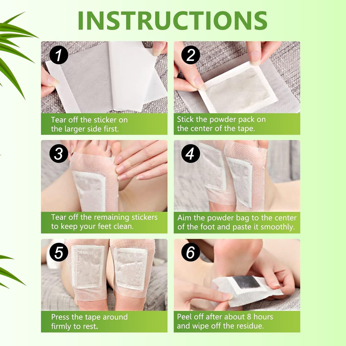 Foot Patches | Clear Harmful Toxins for a Healthier Life