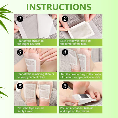 Foot Patches | Clear Harmful Toxins for a Healthier Life