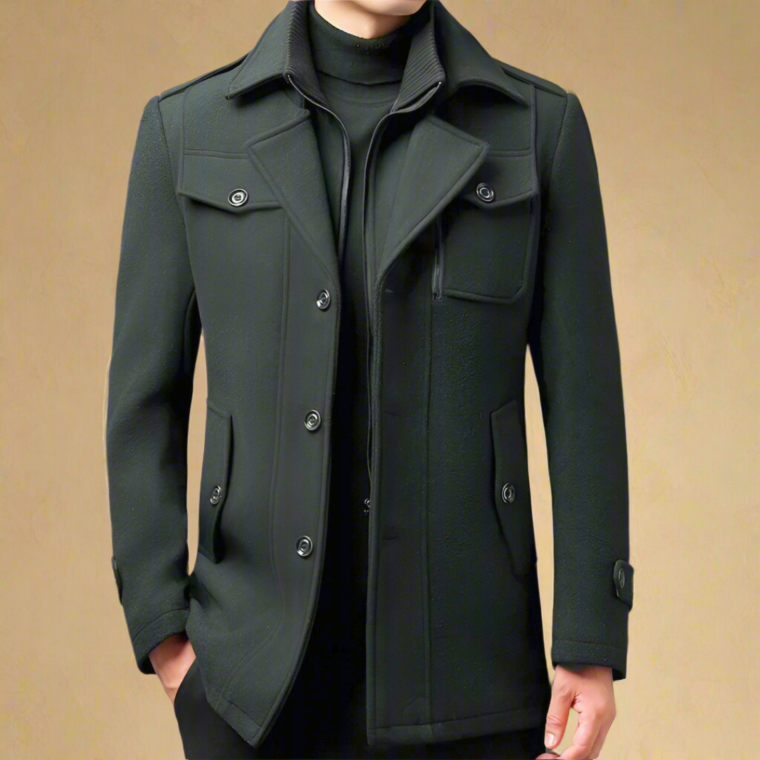 ADRIANO TRENCH COAT - Kamoori