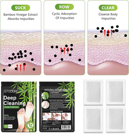 Foot Patches | Clear Harmful Toxins for a Healthier Life