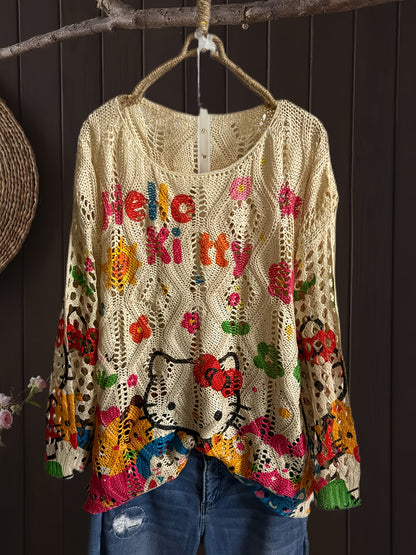 Hello Kitty Sleeve Sweater