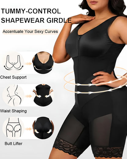 The Sandra Elastic Tummy Control Bodysuit