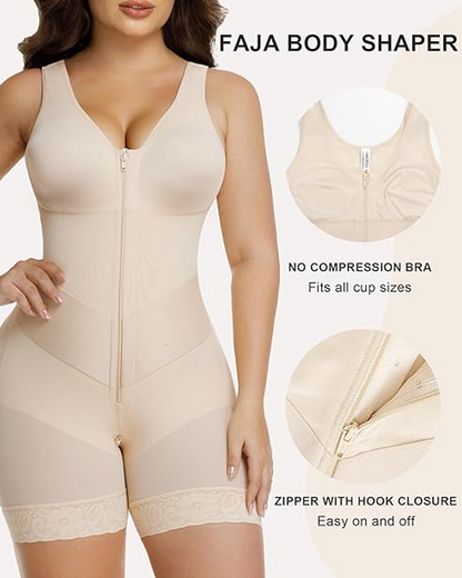The Sandra Elastic Tummy Control Bodysuit