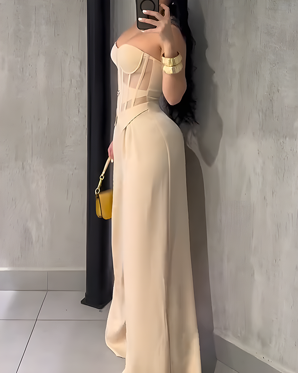 The Bandeau  Wide-Leg Jumpsuit