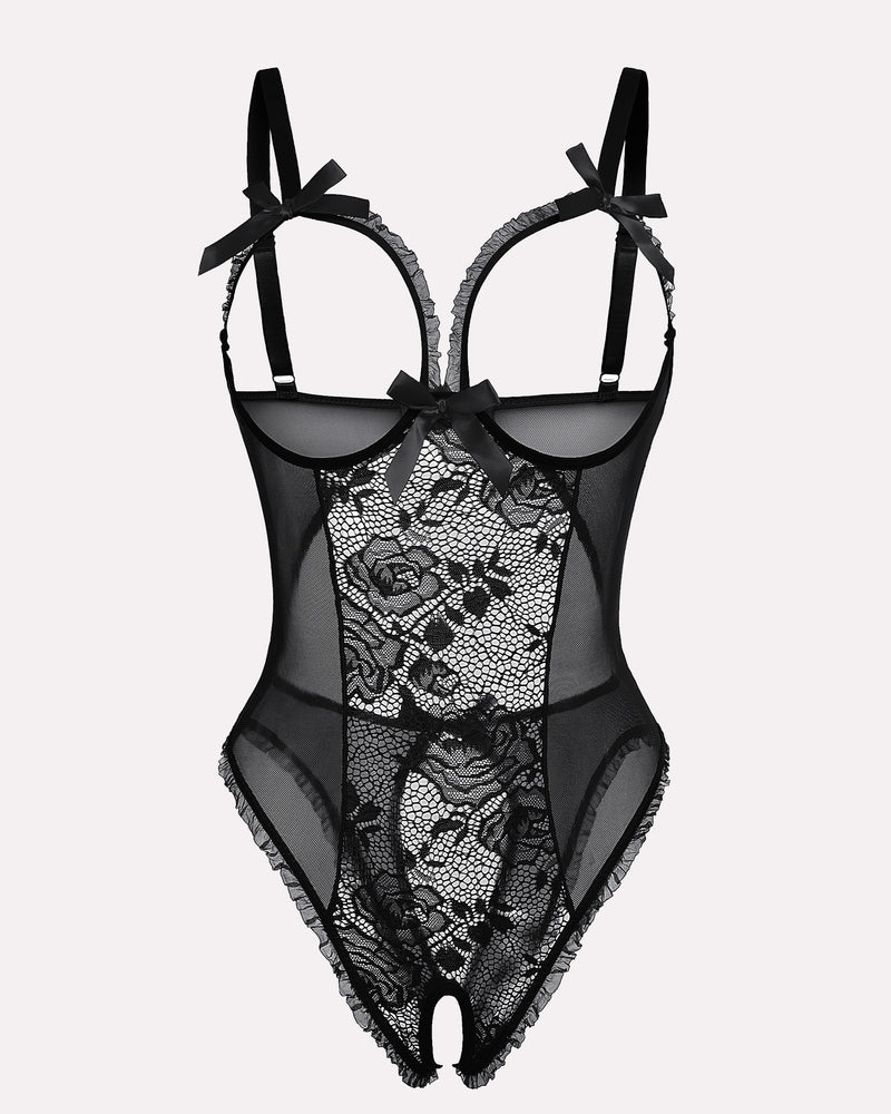 Lace Mini Bodysuit - Kamoori