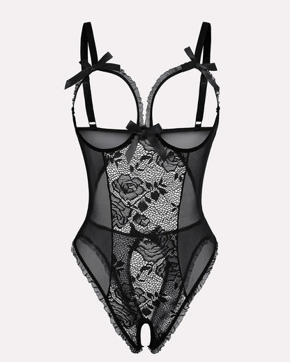 Lace Mini Bodysuit - Kamoori