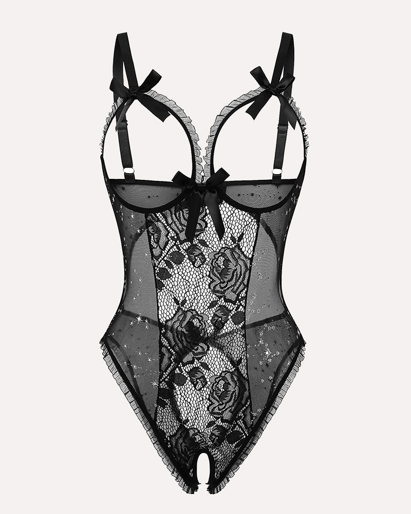Lace Mini Bodysuit - Kamoori