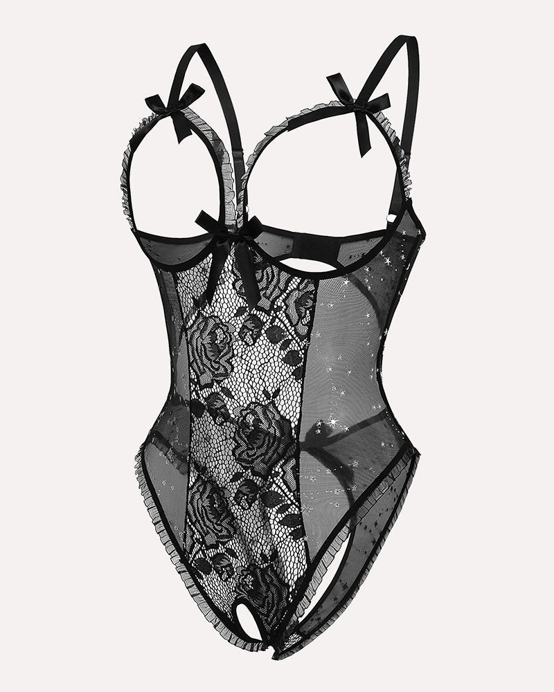Lace Mini Bodysuit - Kamoori