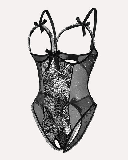 Lace Mini Bodysuit - Kamoori