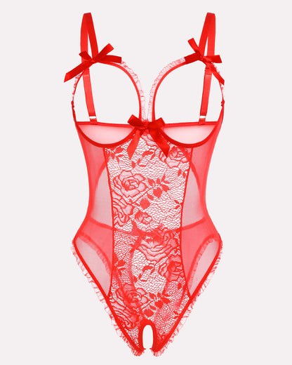 Lace Mini Bodysuit - Kamoori