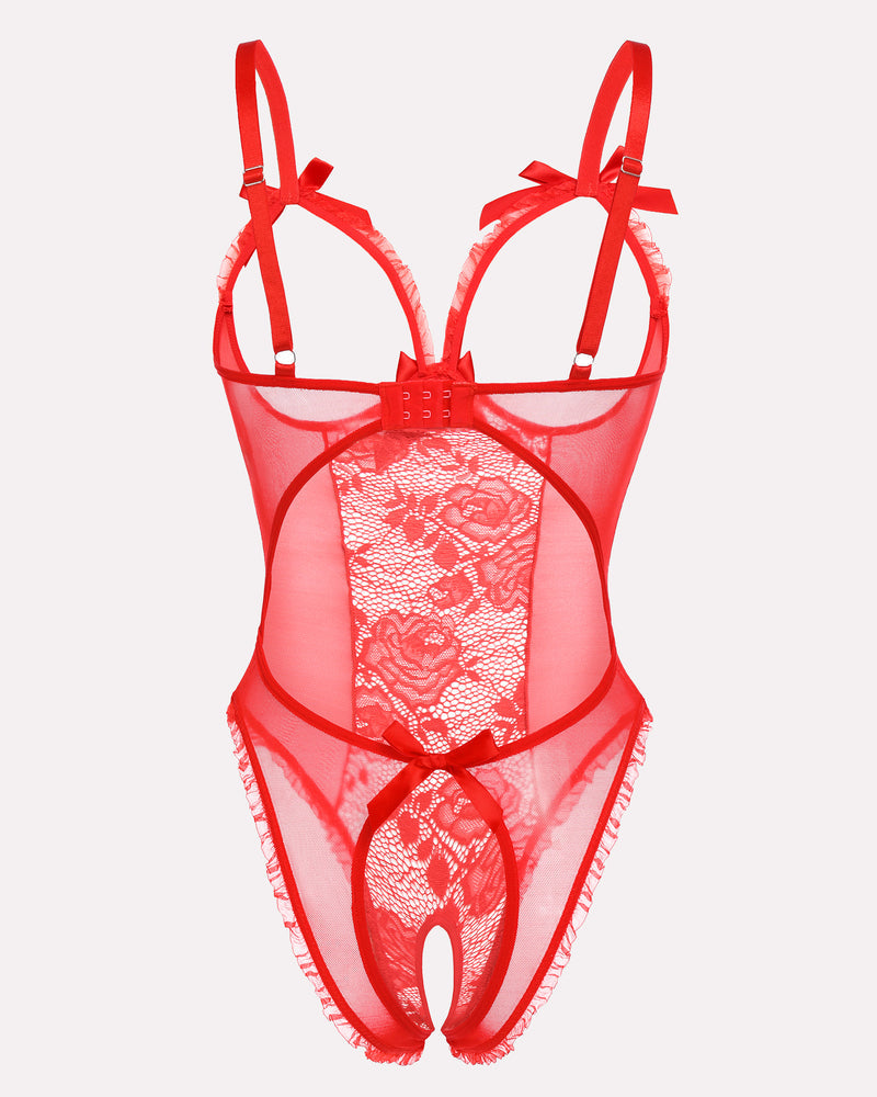 Lace Mini Bodysuit - Kamoori