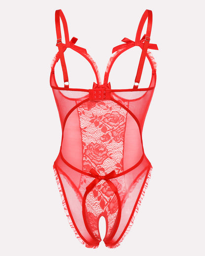 Lace Mini Bodysuit - Kamoori