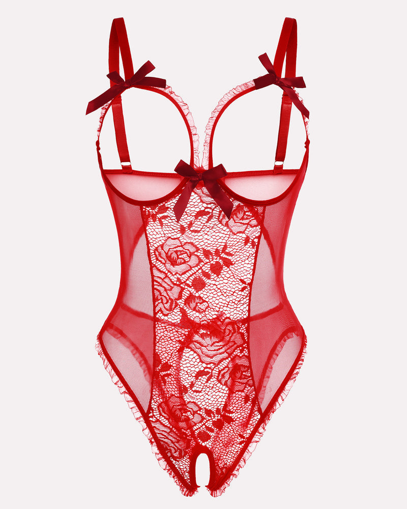 Lace Mini Bodysuit - Kamoori