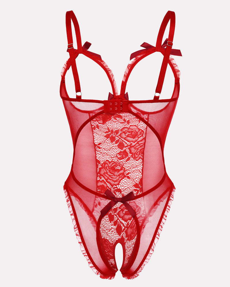 Lace Mini Bodysuit - Kamoori