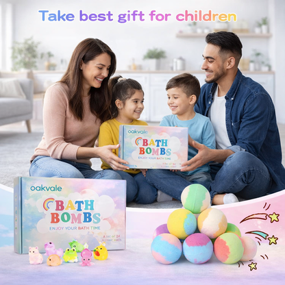 The Oakvale™ Bath Bombs for Kids