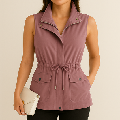 Calina Drawstring Vest