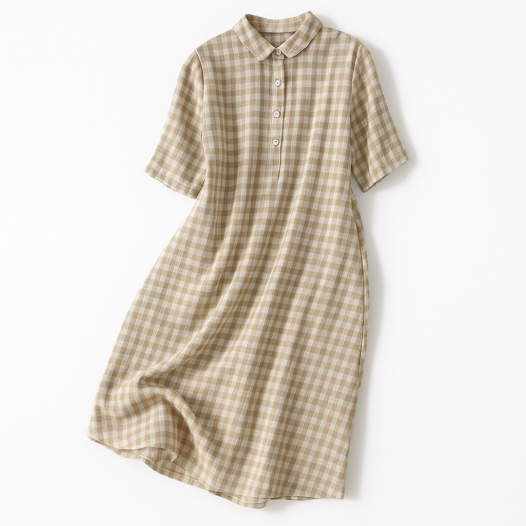Willow Linen Shirt Dress