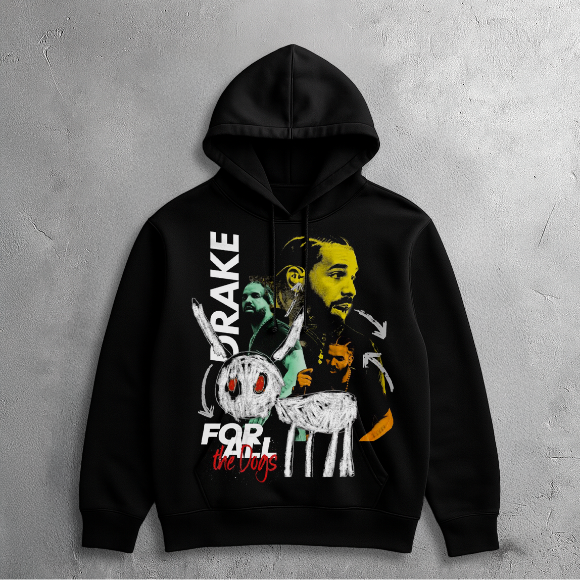 DRAKE Ovela HOODIE (BLACK)