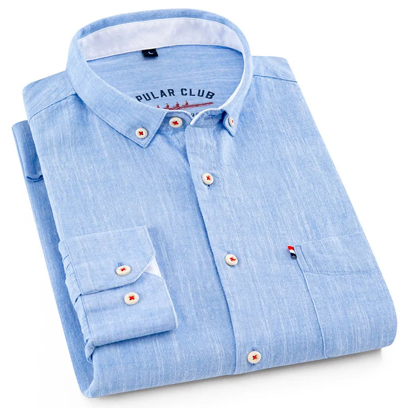Montclair Linen Button-Down