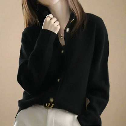 Elara Button Cardigan