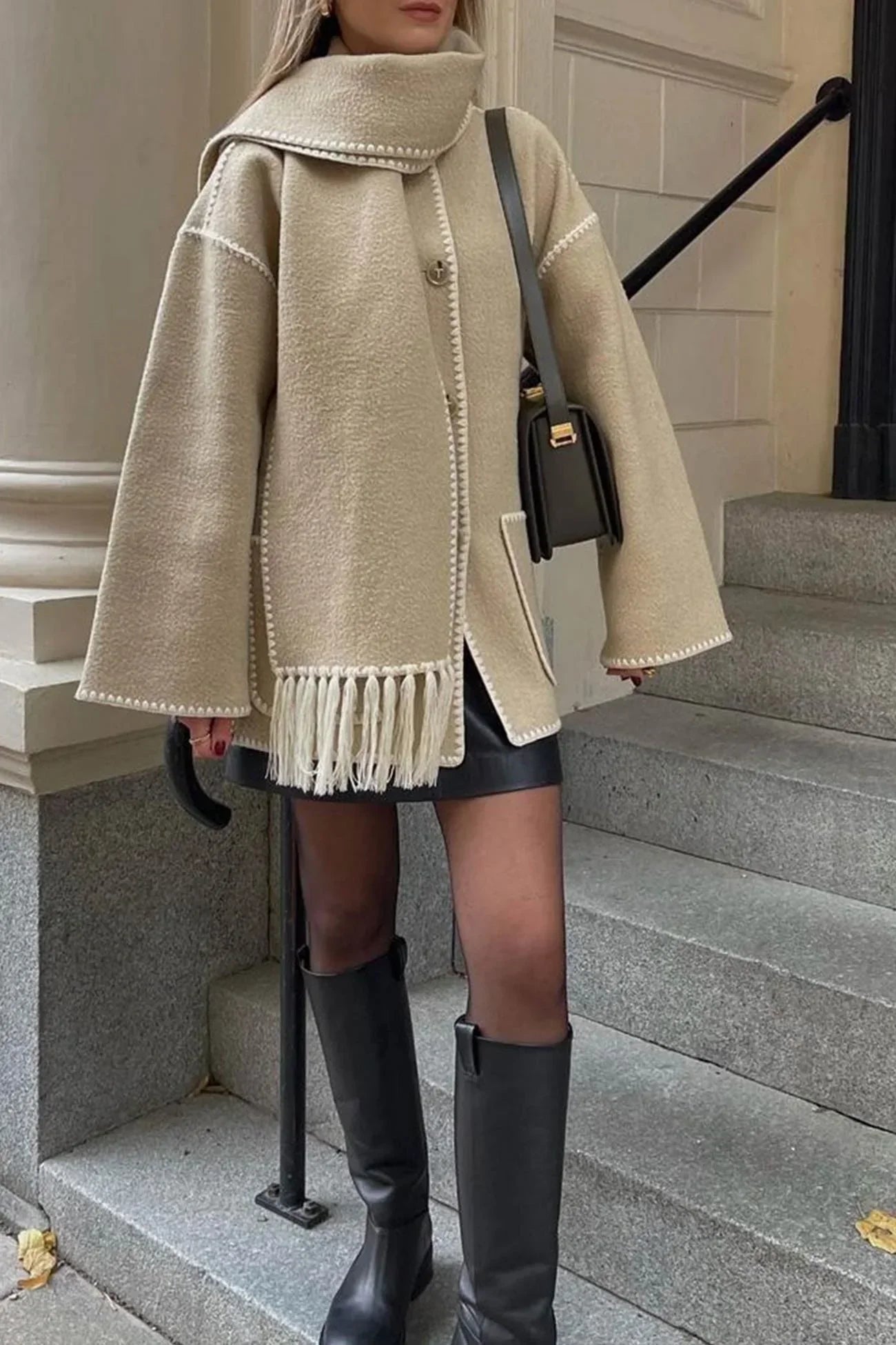 Vivienne Scarf Coat