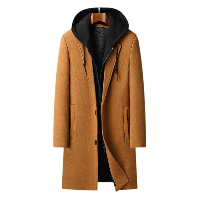Bravura Mens Wool Coat - Kamoori