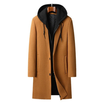 Bravura Mens Wool Coat - Kamoori