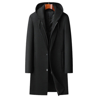 Bravura Mens Wool Coat - Kamoori