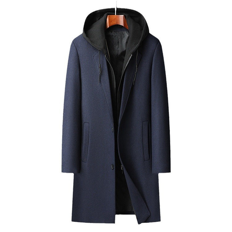 Bravura Mens Wool Coat - Kamoori